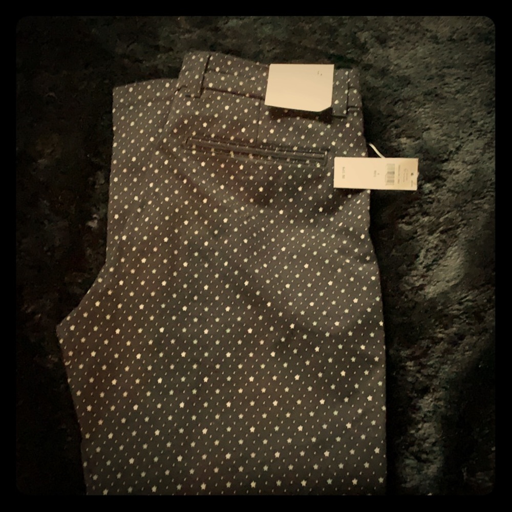 Gap slim city crop pants nwt